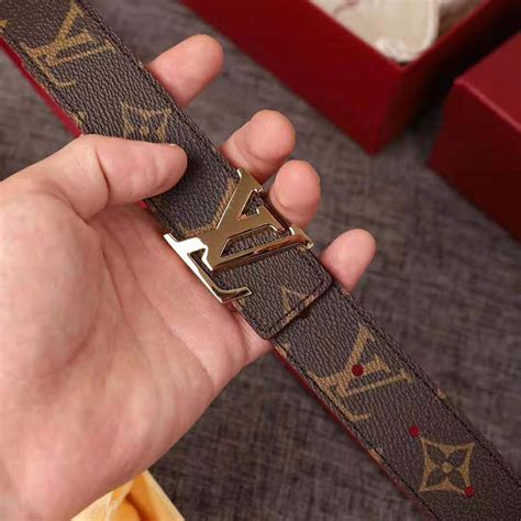 louis vuitton monogram canvas buckle belt|louis vuitton unisex belt.